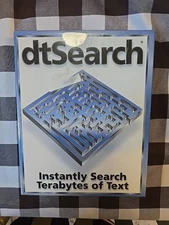 DtSearch Software, DtSearch Engine for Win & Net Desktop version 7.53 New Sealed