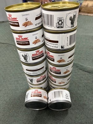 16x 5.1oz Royal Canine Cat Food canned Gastrointestinal BB 02/2027 Loaf