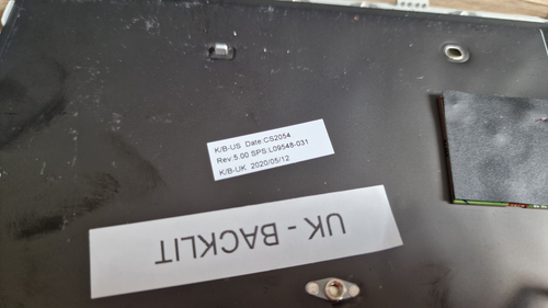 HP Probook 640 G5 UK Backlit Keyboard L00737-031 6037B0140503 - Afbeelding 7 van 7