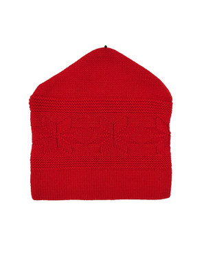 Herman's Winter Hat Unisex One Size Red 100% Wool  Ski Outdoors #2450
