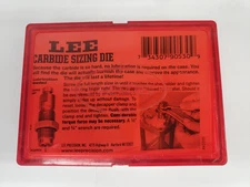 Lee Precision 90530 Carbide Sizer Die 38 Special / 357 Magnum