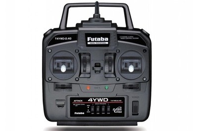 Futaba ATTACK T4YWD 4-Kanal Fernsteuersystem FHSS + R214FGE #01000038