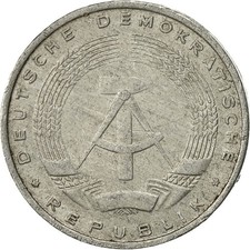 M&uuml;nze, GERMAN-DEMOCRATIC REPUBLIC, 5 Pfennig, 1968, Berlin, SS, Aluminium