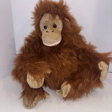 FAO Schwarz Toys R Us Orangutan Monkey Plush Stuffed Animal 2014 Geoffrey Jungle