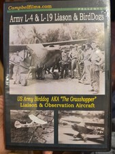 Army-Birddog WW2 Film L-4 L-5 L-19 Piper Cub Cessna Stenson Grasshoppers (DVD)