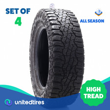 Set Of 4 Used Lt 27565r20 Goodyear Wrangler Ultra Terrain At - 9-1132 Set Of 4 Used Lt 27565r20 Goodyear Wrangler Ultra Terrain At - 9-1132