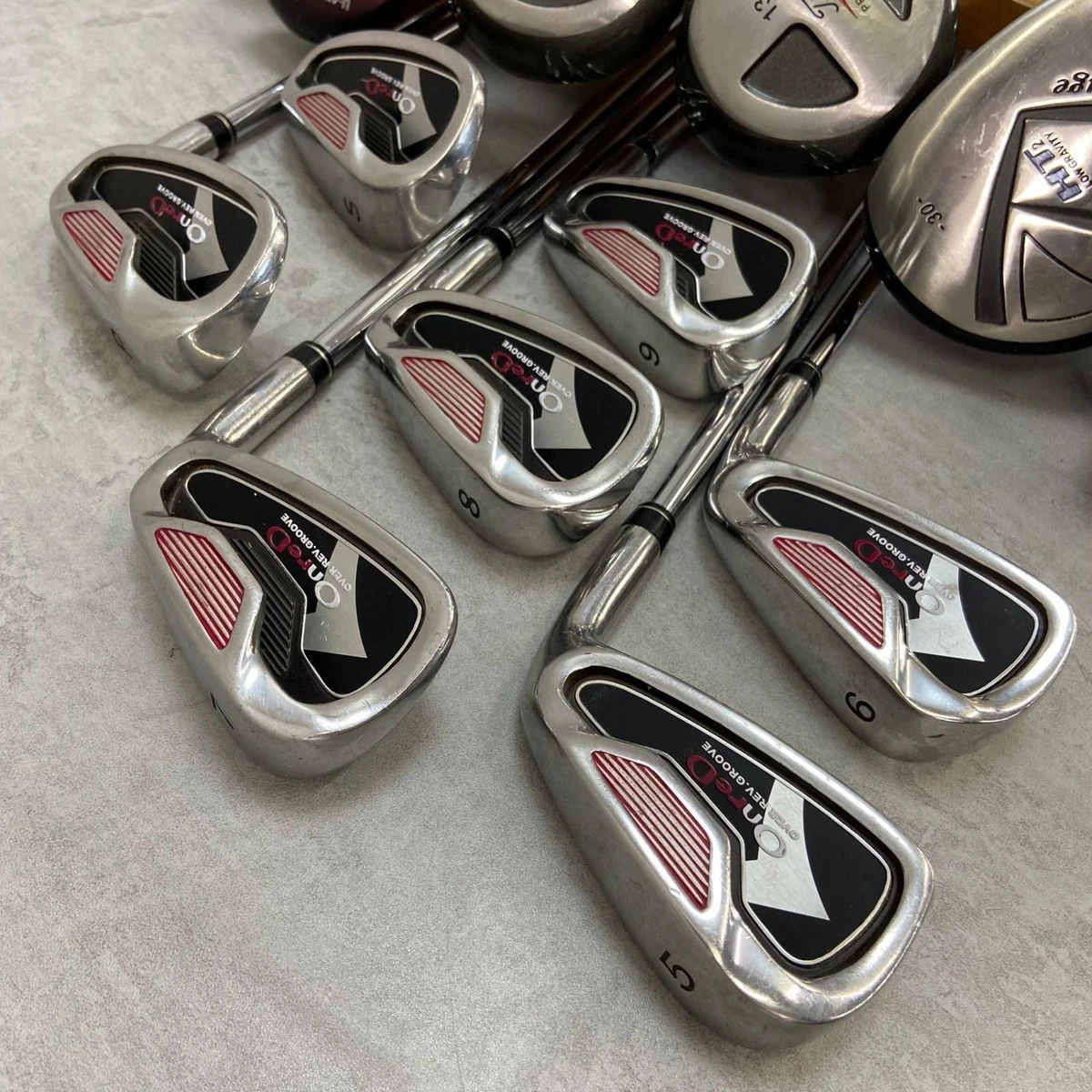 Titleist Larouge Men's Golf Club Set 13pcs Right Handed Driver Irons Putter
