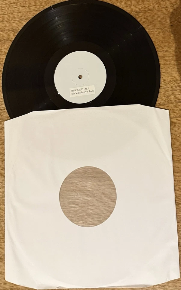 Slade – Nobody’s Fool — 1LP White Label Test Pressing – Extremely Rare - Image 2 of 2