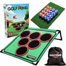 Original 1-Pack Indoor Outdoor Golf Chipping Game with Sticky Balls  Targets