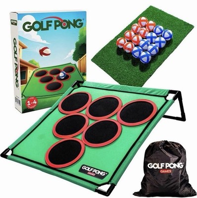 Original 1-Pack Indoor Outdoor Golf Chipping Game with Sticky Balls & Targets