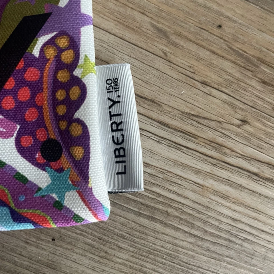 Liberty London 150th Anniversary Tote Bag limited Edition Made in GB 42x38cm NWT - Image 2 of 4