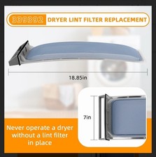 339392 339392V Dryer Lint Filter Case Screen Replacement New