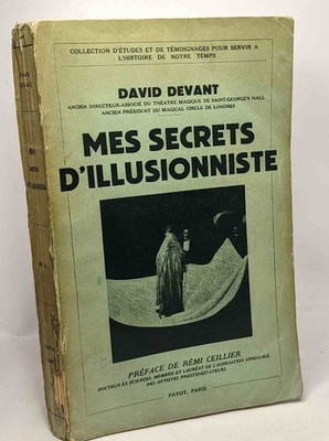 Meine Geheimnisse des Illusionisten (Secrets of my Magic) Vorwort von Rémi Ceillier|Payot