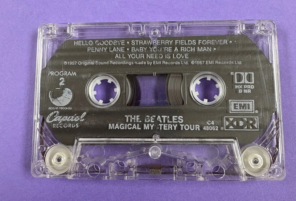 BEATLES MAGICAL MYSTERY TOUR CASSETTE Foto 4 de 4