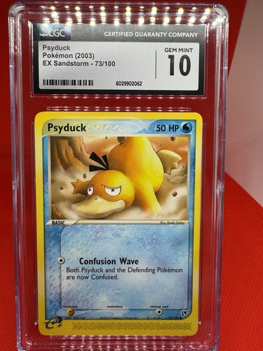 Psyduck graded CGC 10 for sale on eBay