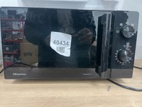 Hisense 700 Watts 20 Litre Inverter Microwave Oven H20MOBP1HIUK Black