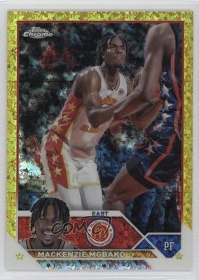 2023 Topps Chrome McDonald's All American 65/75 Mackenzie Mgbako #9 6ns