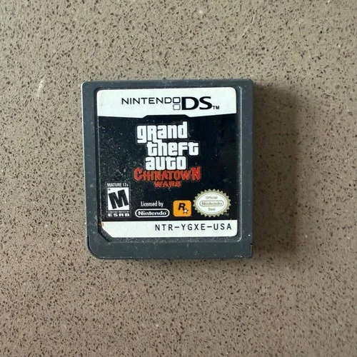 GTA Chinatown Wars Nintendo DS 2009 Cartridge Only Tested Works