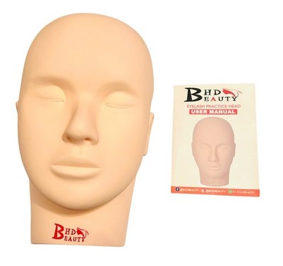 Reusable Lash Practice Head - Perfect for Makeup, Facial Massage & Painting
