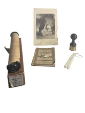 Vintage 5pc Antique and Vintage Miscellaneous Office Lot