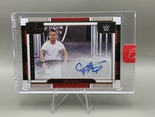 2024 PANINI THREE COUNT CM PUNK TIMELESS MOMENTS GOLD AUTO 5/10