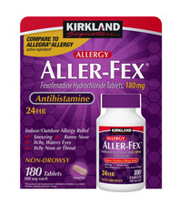 Fast-Acting Antihistamine  Indoor  Outdoor Allergy Relief  Compare Allegra