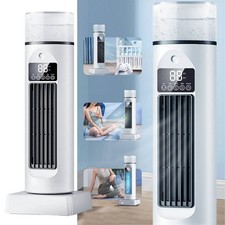 Mobile Air Conditioning Fan with 6 Speed Settings and Humidifier Function