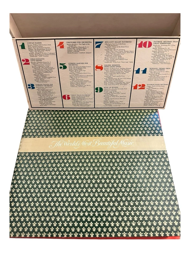 THE WORLD'S MOST BEAUTIFUL MUSIC-COLUMBIA 12-LP VINYL BOX SET w BOOKLET. Foto 3 de 4