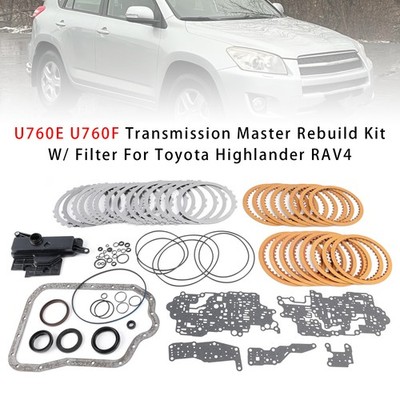 U760E U760F Transmission Master Rebuild Kit W/ Filter Fit Toyota Highlander RAV4