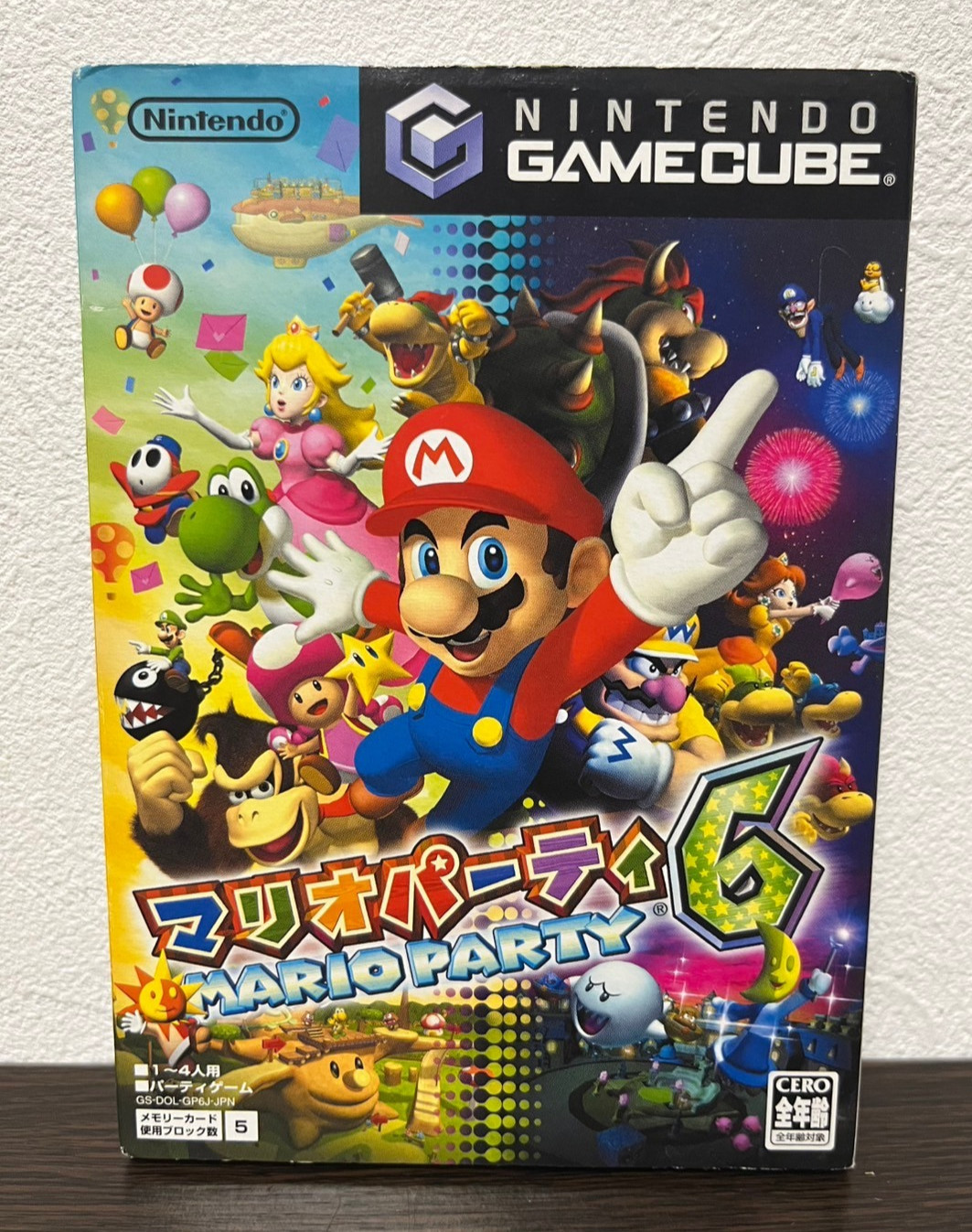 Mario Party 6 Nintendo GameCube GC Japanese ver Tested