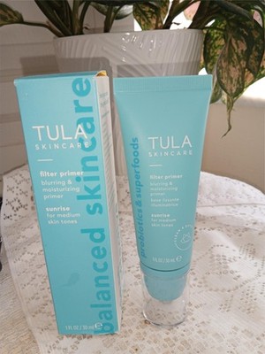 TULA Skin Filter Primer Blurring & Moisturizing Primer 1 FL OZ / 30ml - Sunrise