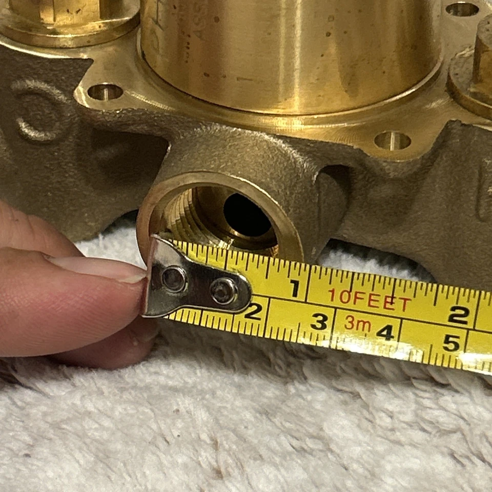 Válvula de equilibrio de presión de latón anti-escaldad Phylrich DFPHY, tubo ASSE 1016 P Foto 3 de 4