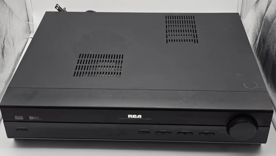 RCA Home Theater System Receiver DOLBY DIGITAL Model RT2380BK  Tested & Working! - Image 2 of 4