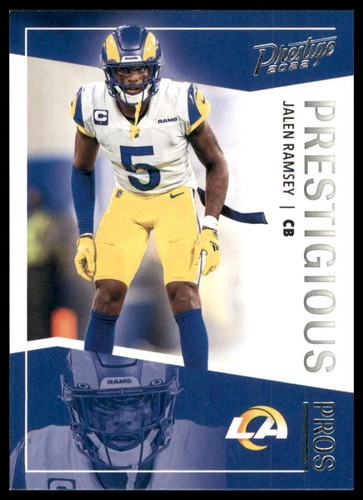 Jalen Ramsey #PP-13 — 2022 Panini Prestige Prestigious Pros football card
