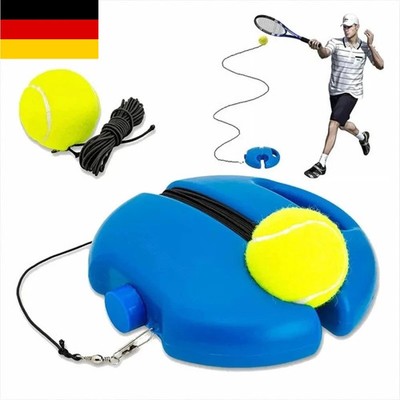 Tennistrainer, Tennis-Selbststudium, Tennisball-Trainingsgerät mit Gummiband