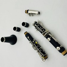 Bakelite Wood Clarinet C Tune 17 Keys Professional musical instrument w/Case