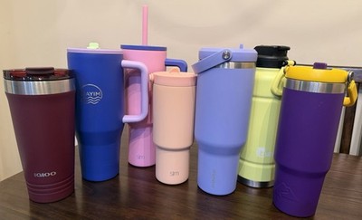 Simple Modern, Hydrapeak, Igloo, Mayim, Bubba, Ozark Trail 30oz/40oz Tumbler Lot