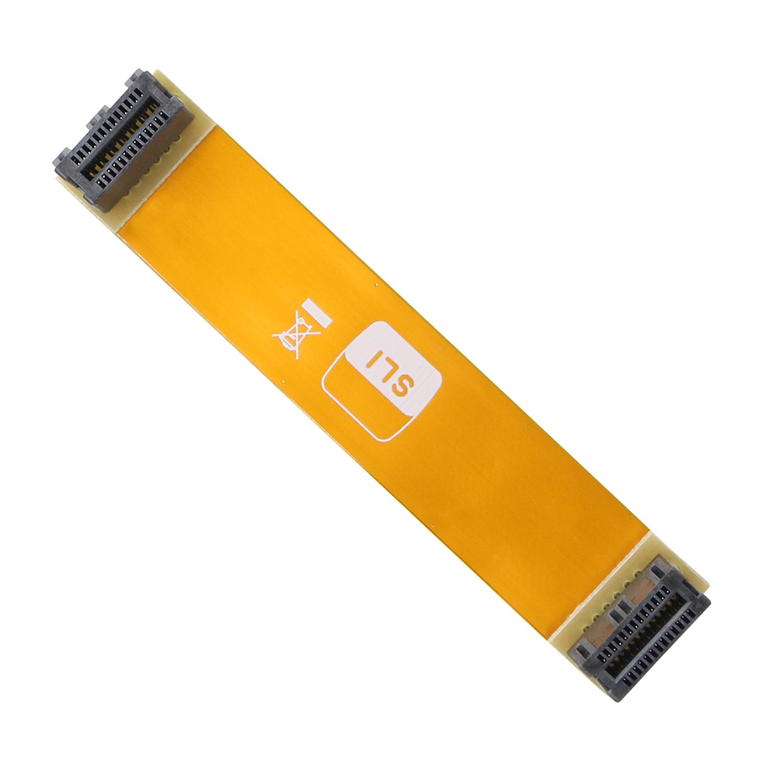 Pont SLI 2 voies souple de 10 cm pour jouer en 4K avec deux cartes Nvidia