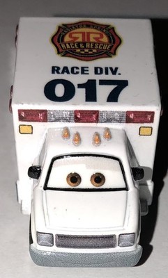 DISNEY PIXAR CARS MINI RACERS Morgan Martins #27 NEW 2025 SERIES 3 OPEN BOX