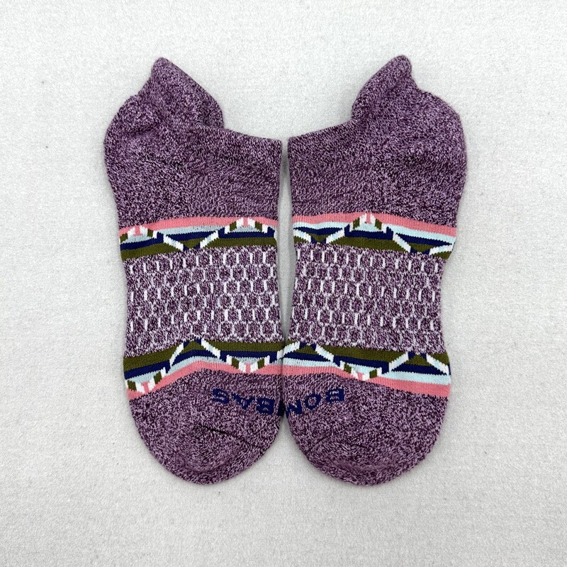 Bombas Women's AllPurpose Performance Ankle Socks 2Pairs purple Size