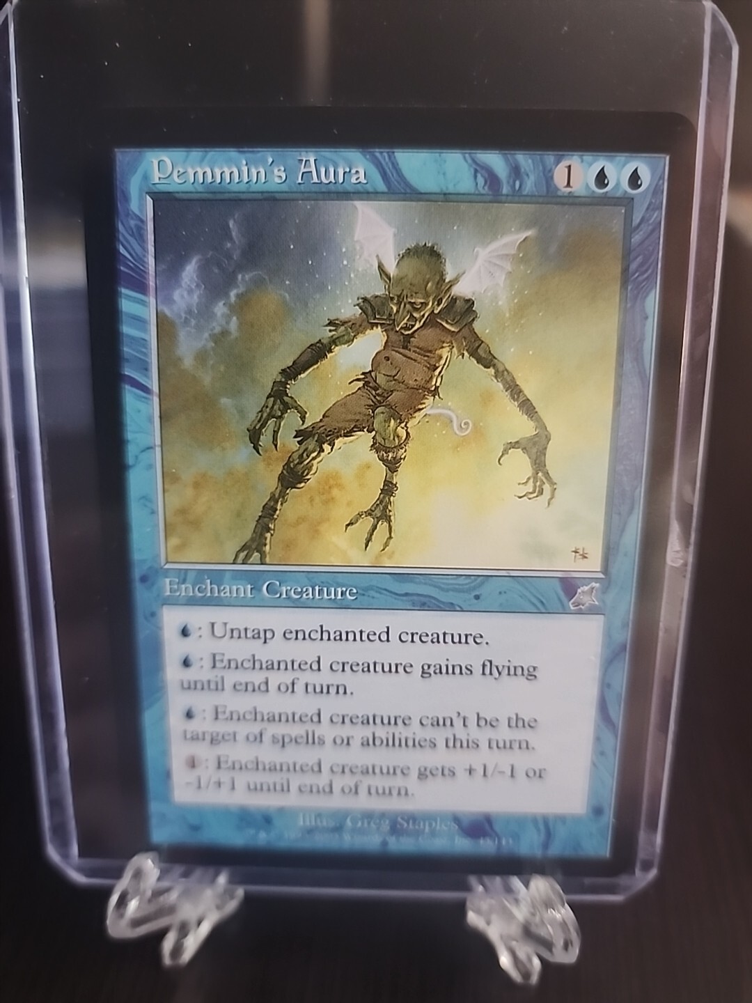 MTG Pemmin's Aura Scourge 45/143 Regular Uncommon Near Mint NM