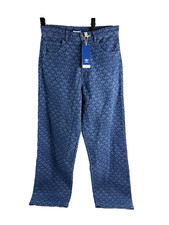 Adidas Monogram Pants Jeans Light Denim Men s Size Small IX6720