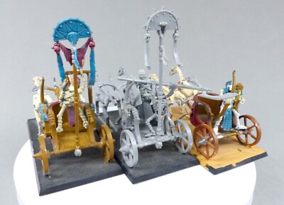 Figurine Warhammer Chariot Des Rois Des Tombes – Khemri, Partiellement Peinte (occasion)