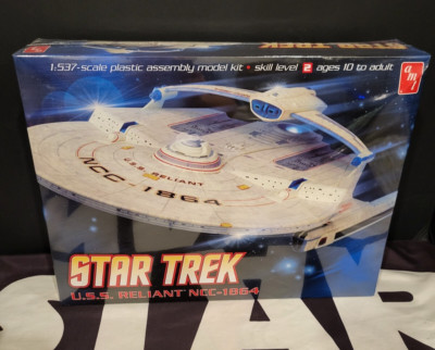 U.S.S. Reliant NCC-1864 1/537 STAR TREK AMT Model Kit MIB NEW Sealed USS