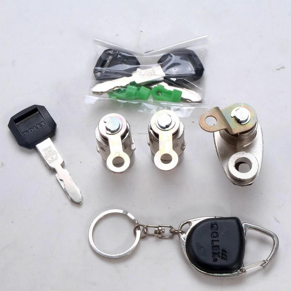 PARA HONDA CIVIC 1996-2000 6TH SOLEX CERRADURA PUERTA SEGURIDAD LLAVE PLANA CILINDRO Foto 3 de 4