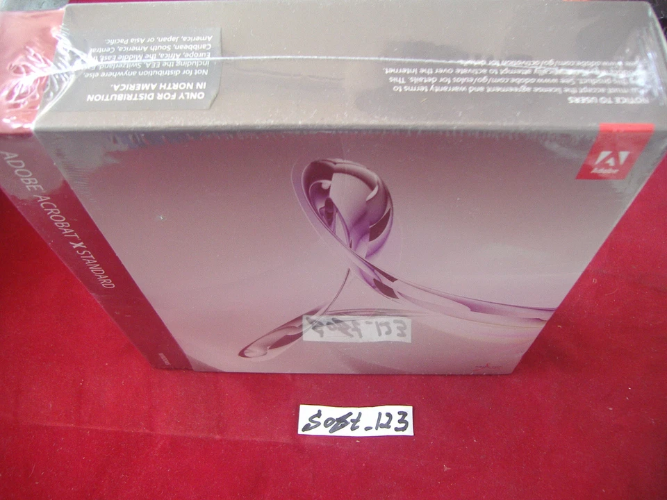 Adobe Acrobat X 10 Standard Full Version for Windows Licensed for 2 PCs=SEALED= - Image 2 of 4