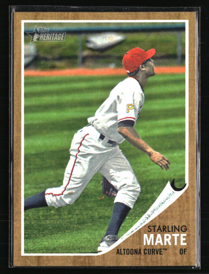Starling Marte 2011 Topps Heritage Minor League #25  Baseball Card