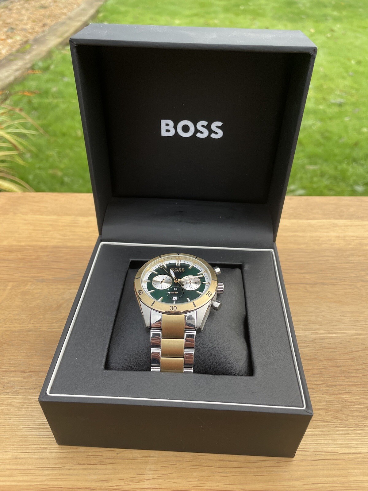 HUGO BOSS Santiago 1513872 44mm Silver Stainless Steel Case with 
