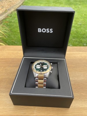 HUGO BOSS Santiago 1513872 44mm Silver Stainless Steel Case with  