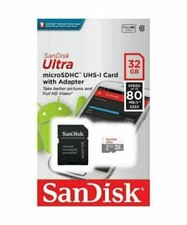 SanDisk Ultra 32GB Class 10 MicroSDHC Memory Card with Adapter -...